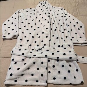 Victoria Secret Blanket Robe  - Pink and Black